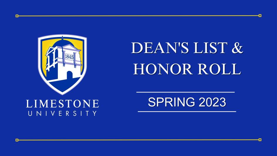 Spring of 2023 Dean's List