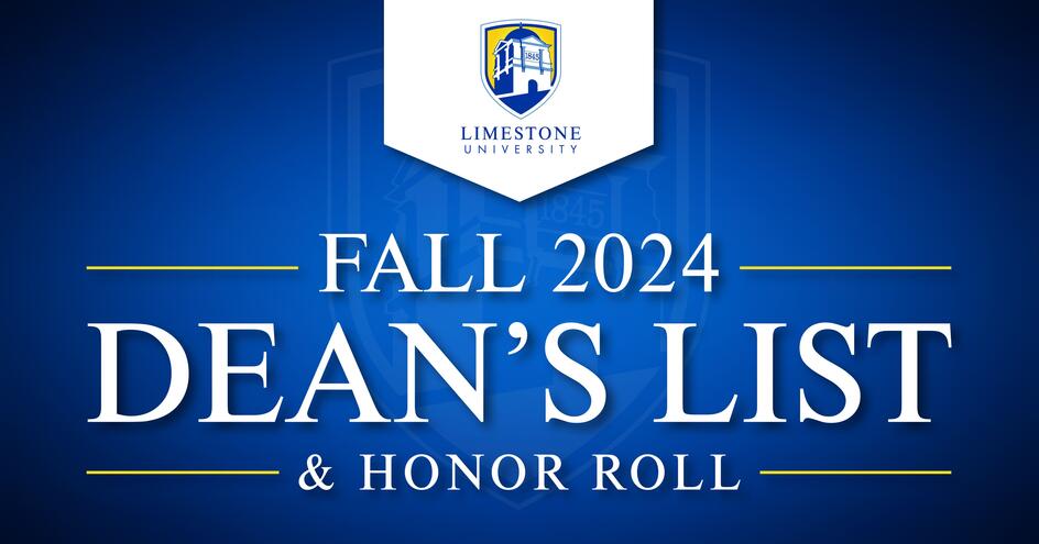 Fall 2024 Dean's List & Honor Roll graphic