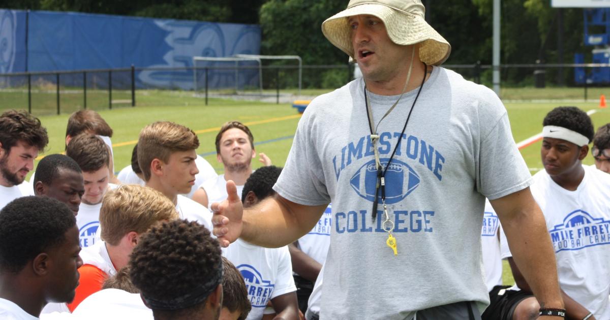 Football Camps Underway at Limestone College Limestone University