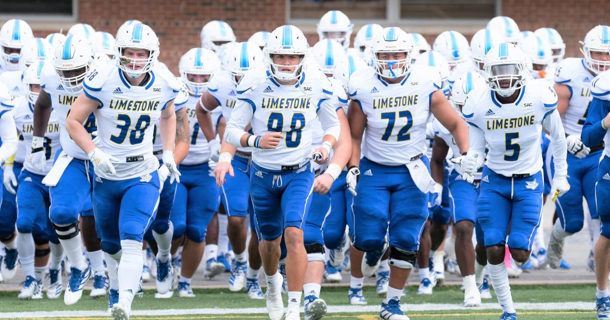 Limestone Football's "Blue & White Game On November 7 To Also Celebrate