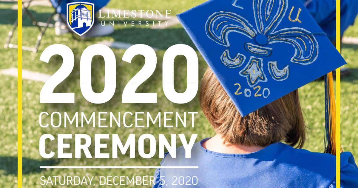 PHOTOS Limestone University Graduation Ceremony, December 5, 2020