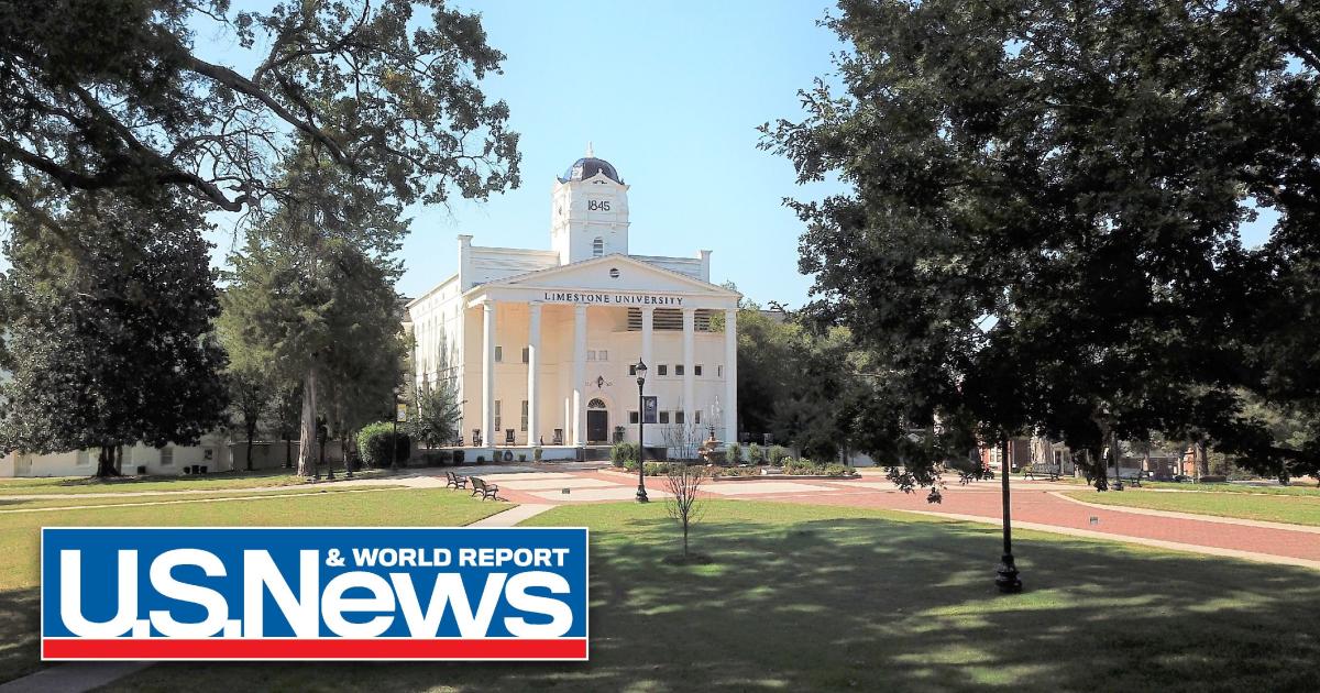 Limestone University Receives High Marks In 2022 "U.S. News & World