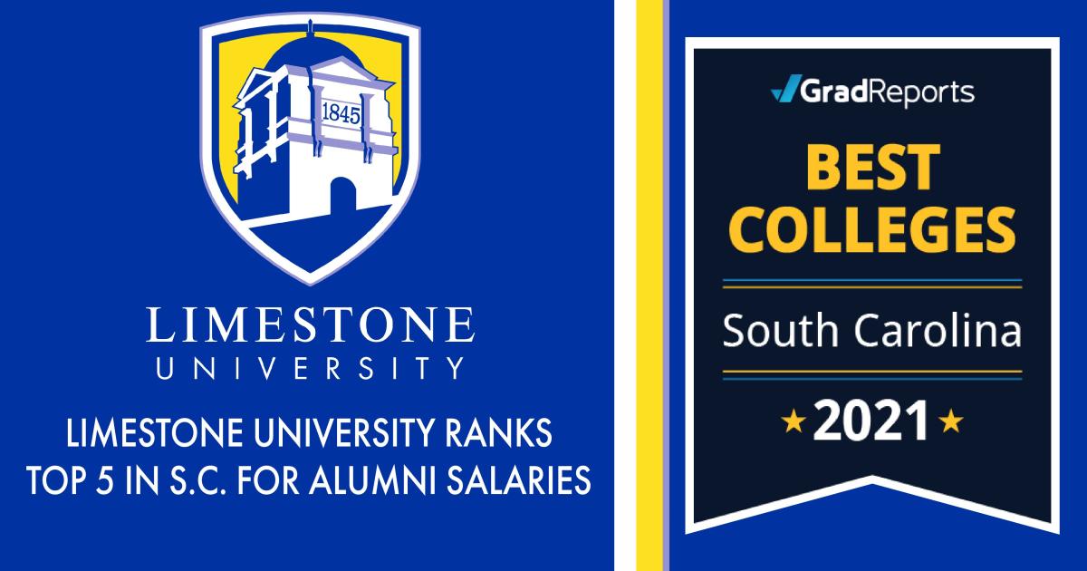 Limestone University Ranks Top 5 In South Carolina For Alumni Salaries