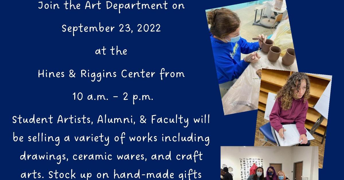 Limestone Art Department To Host Craft Sale On September 23 As Part Of
