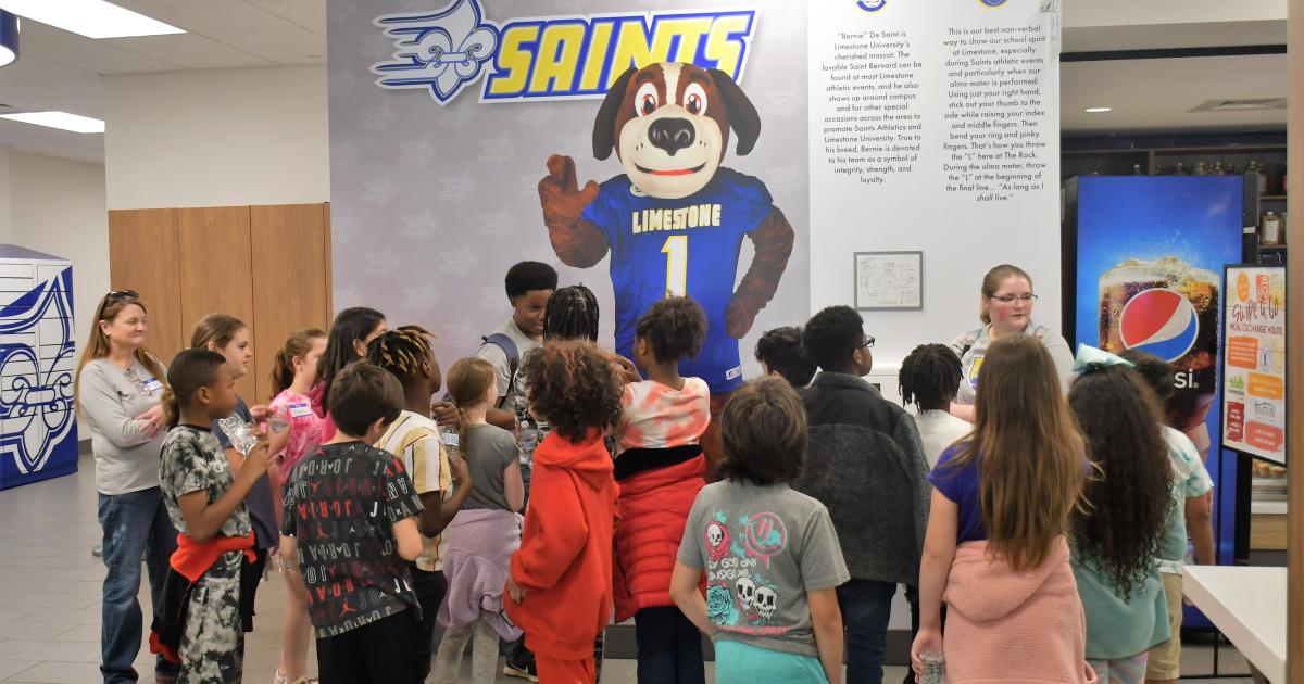 Limestone University Hosts Students From LimestoneCentral Elementary